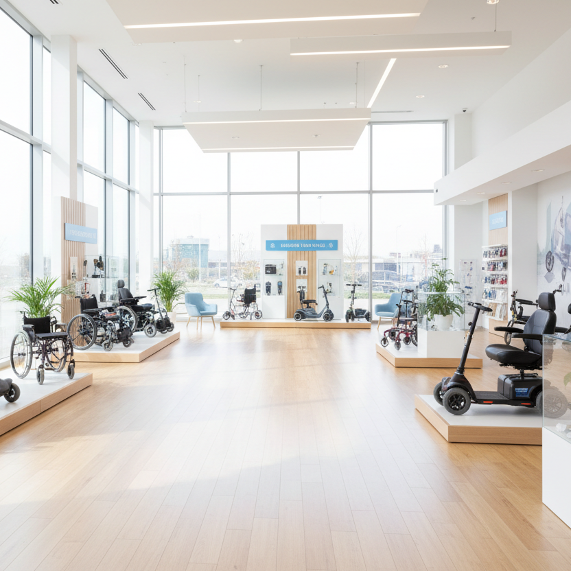 accessibillity and mobility showroom