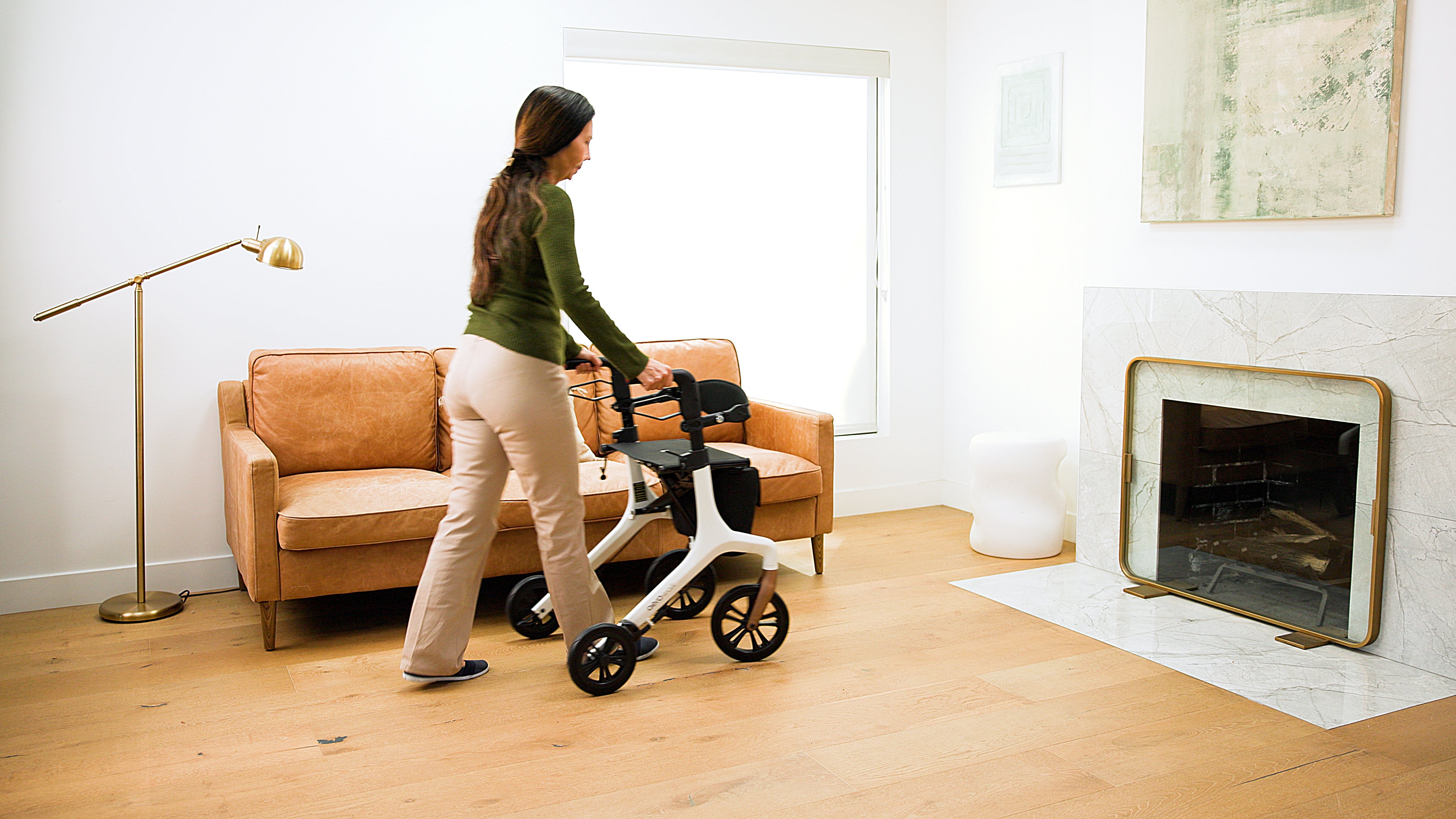 Aerowalk Rollator Standard White