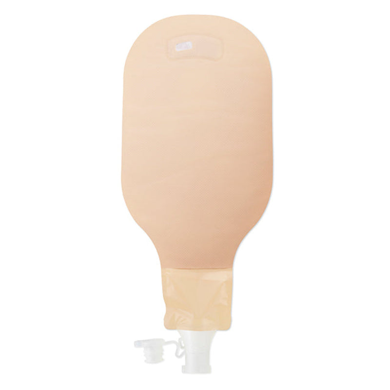 Hollister High Output 2/PCS Drainable Pouch-Soft Tap Closure Transparent W/Filter 2 3/4" (70MM) BX/10