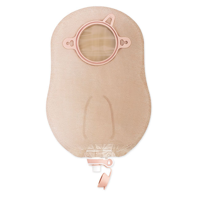 Urostomy 9" Pouch Beige With Multi-Chamber, 2-1/4" BX/10