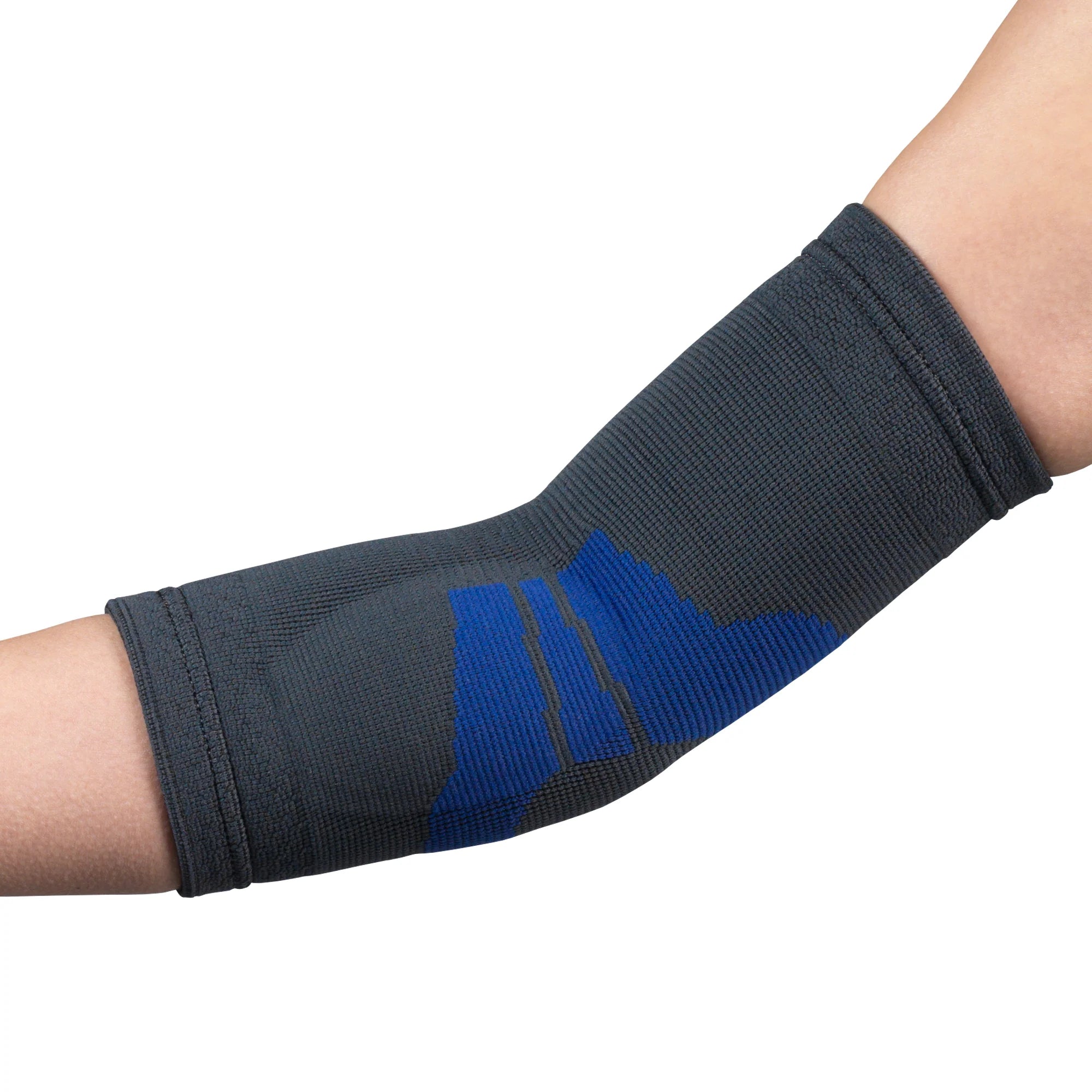 Elastic Elbow Support Brace W/Compression Gel Insert Charcoal M (10.25-11.5")