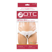 Universal Hernia Support Brace White Small (26-32") For Single Or Double Hernia