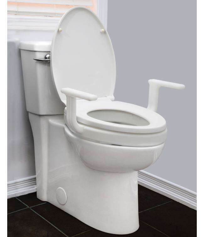 Mobb 2" Raised Toilet Seat with Handles
