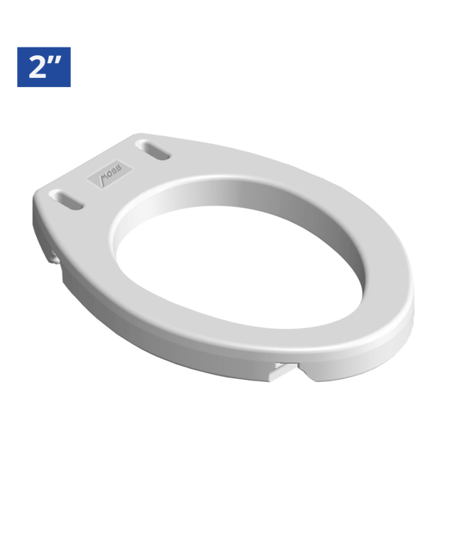 Mobb 2” Raised Toilet Seat