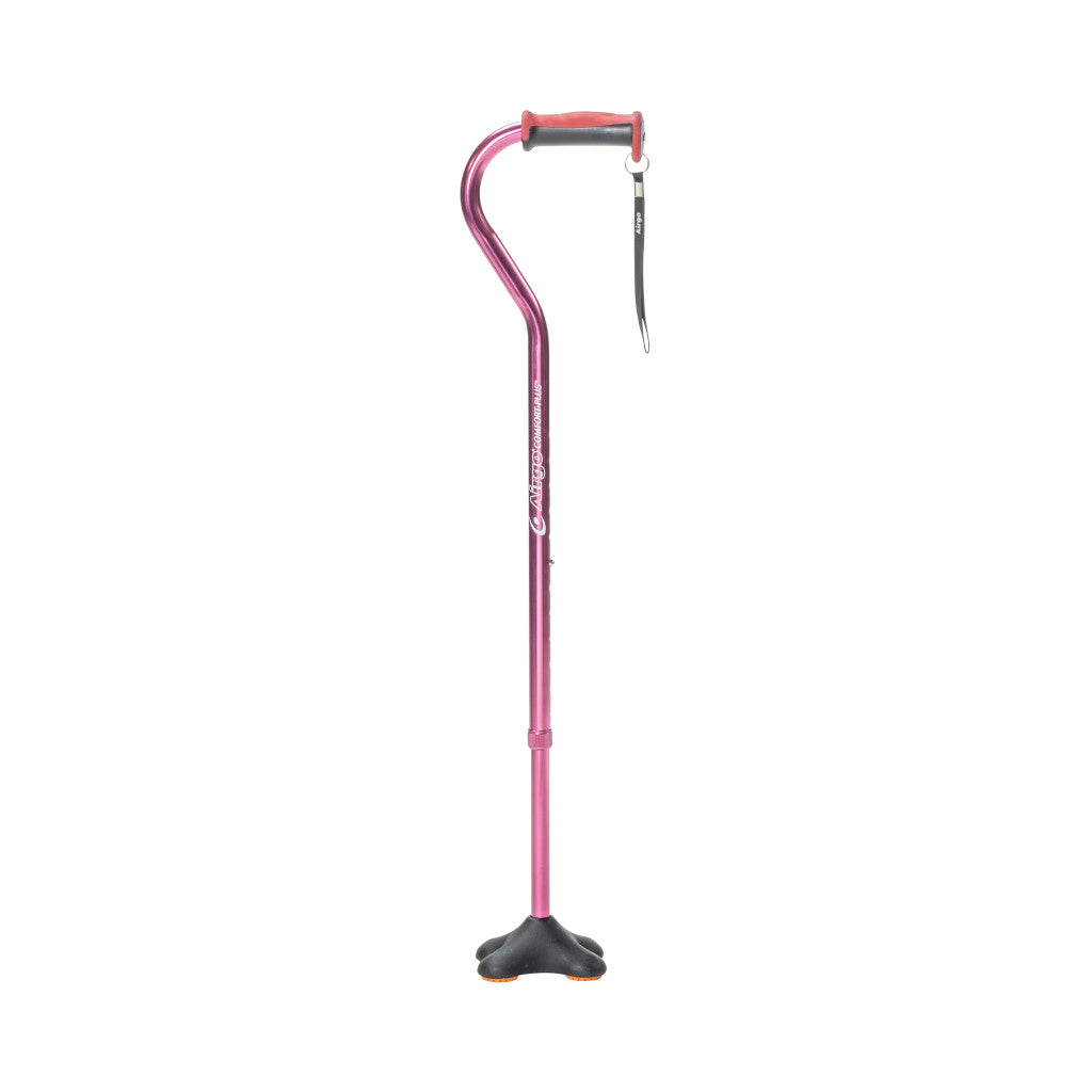 Airgo Comfort-Plus Cane With Mini Quad Ultra Stable Tip