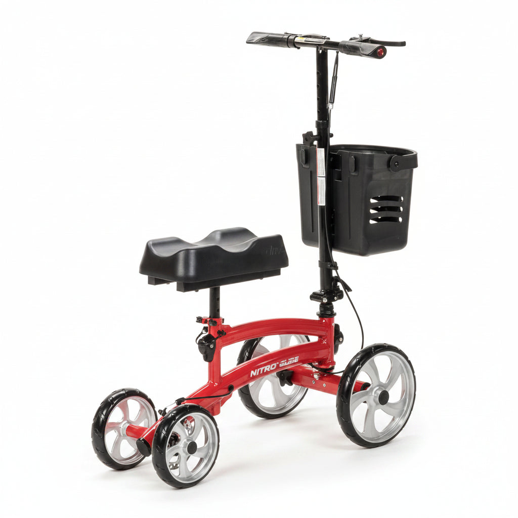 Nitro Glide Knee Walker Red - Rental