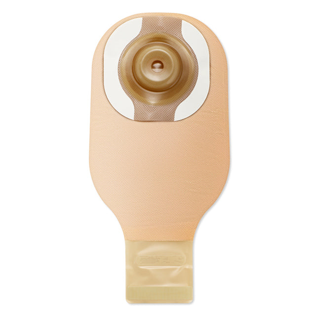 CeraPlus Soft Convex 1PC Drain Pouch W/Tape Lock N Roll Close W/Filter Cut To 1 1/8" BX/5