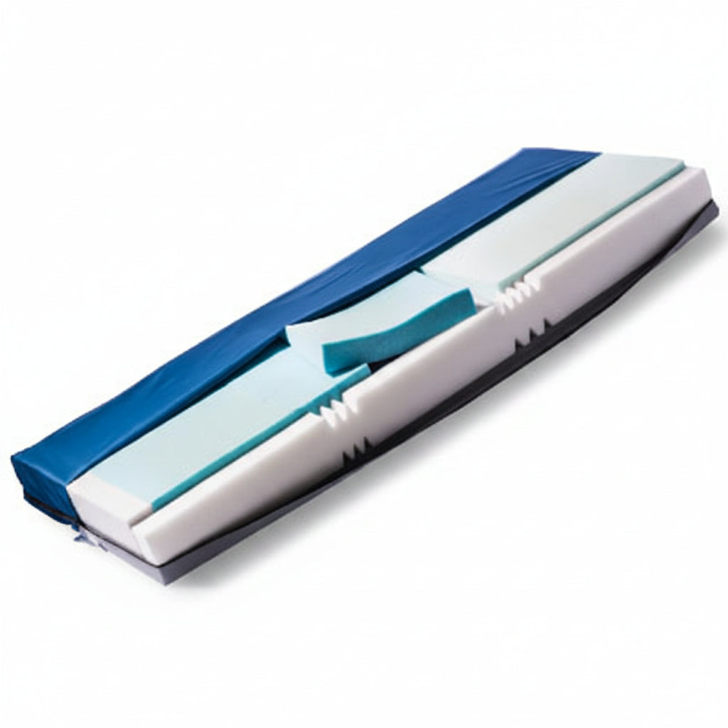 Adapt Mattress W/SRT (Shear Reduction Technology) 3 Movable Gelflex Section 36X80X7"