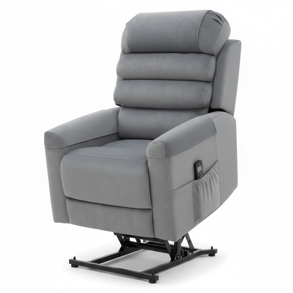Pride Muskoka LC-475 Power Lift Recliner Dolphin Grey