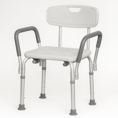 Shower Chair With Back & Arm
