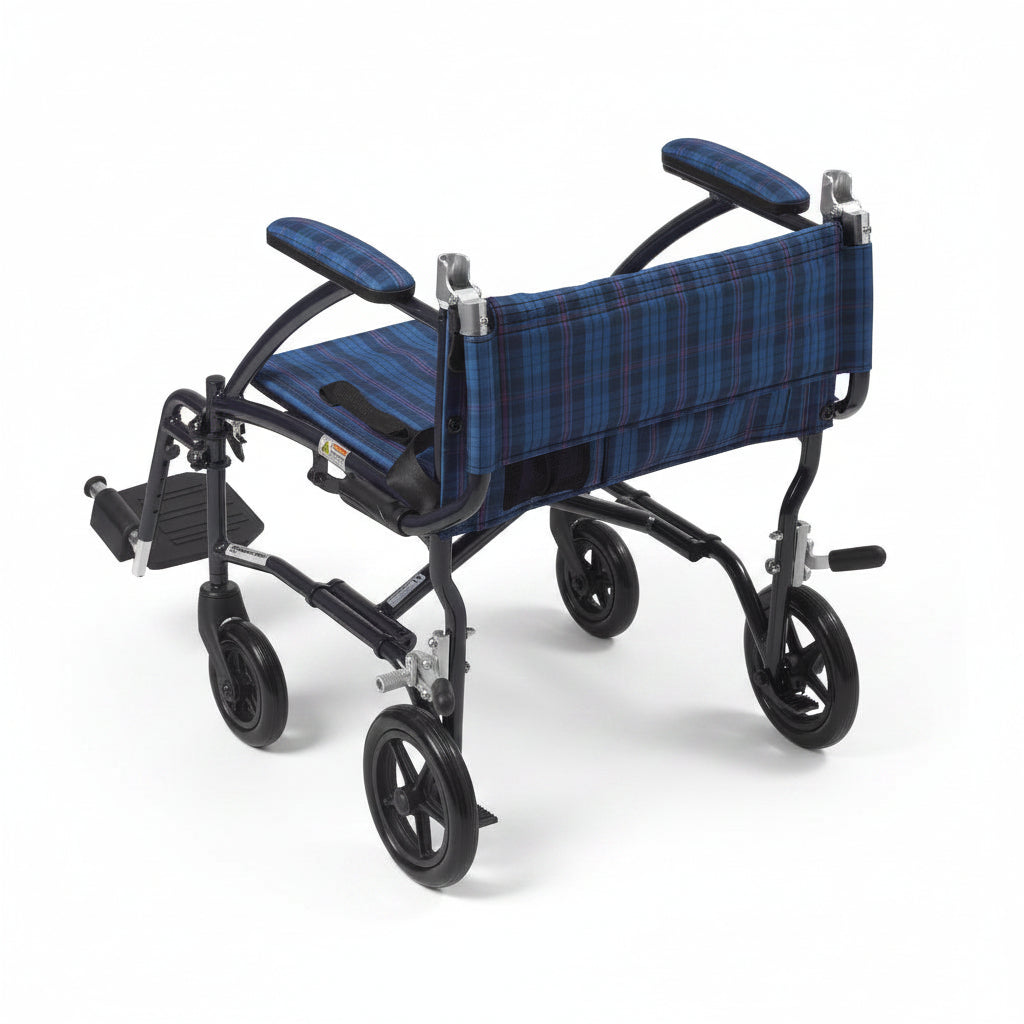 Drive Fly-Lite Aluminum Transport Chair 19"