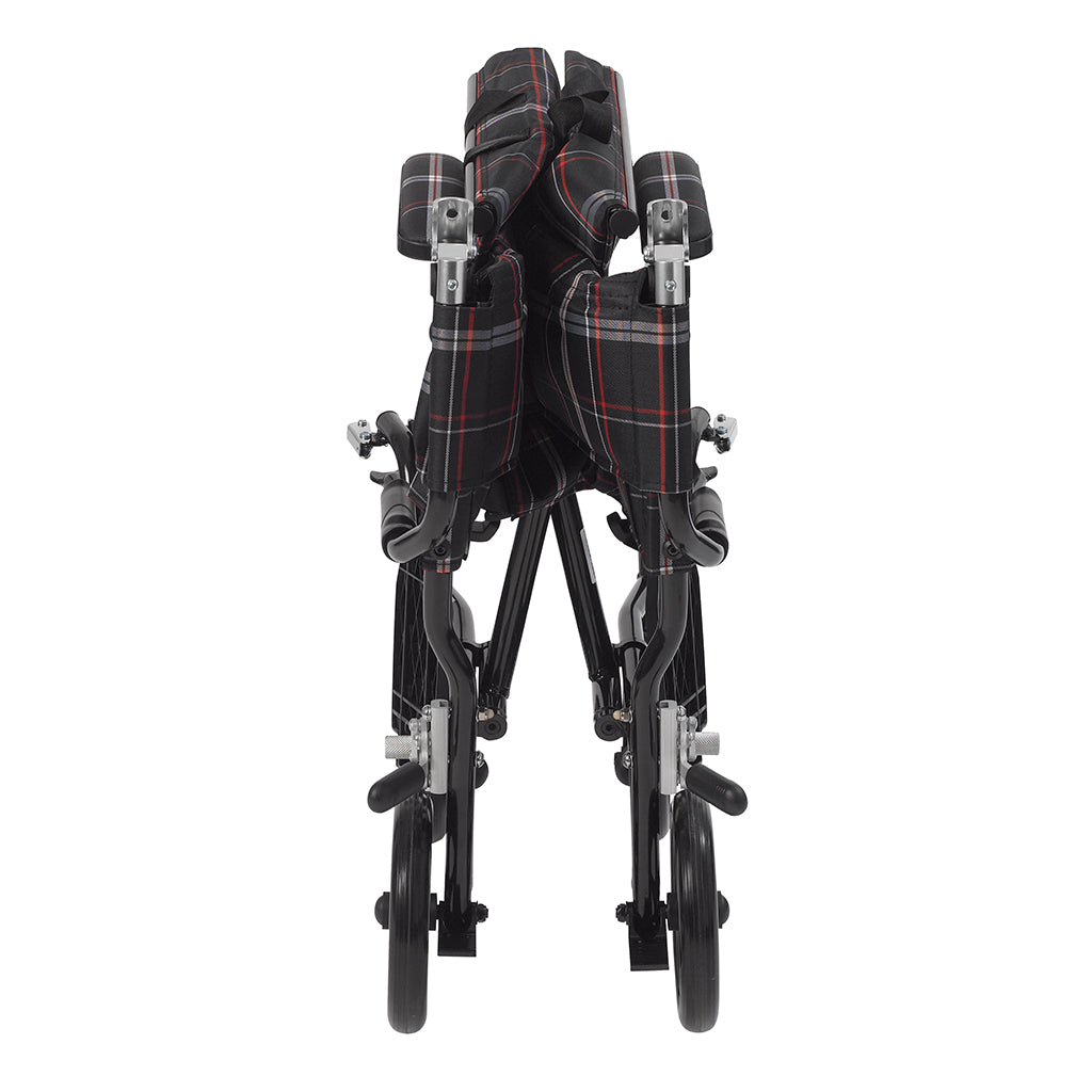 Drive Fly-Lite Aluminum Transport Chair 19"