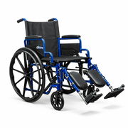 Blue Streak Wheelchair 18" Flip Back Desk Arms Elevating Legrest - Rental
