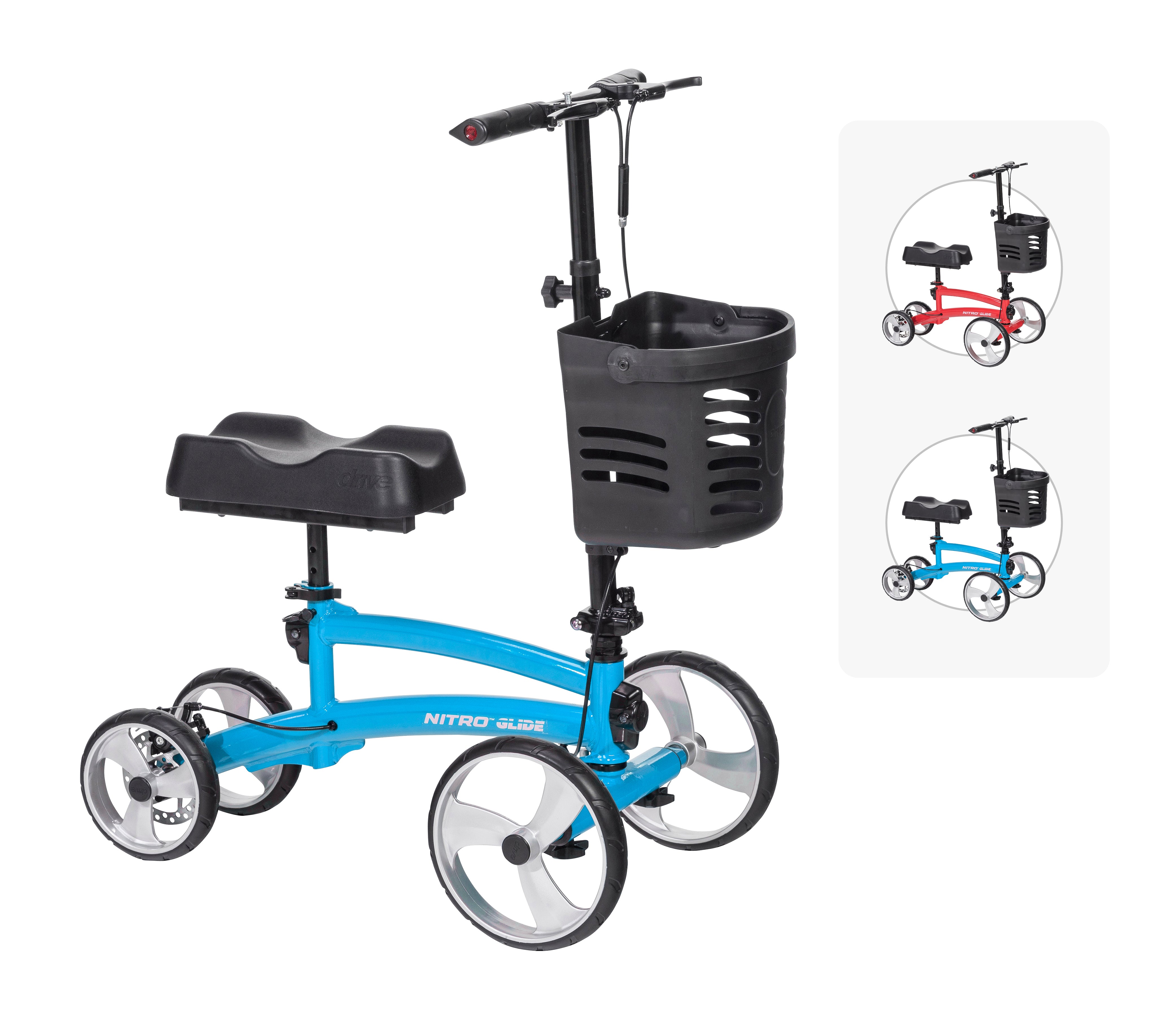 Nitro Glide Knee Walker Blue - Rental