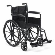 Silver Sport 1 Wheelchair 18" Fixed Arms Swing-Away Footrest - Rental