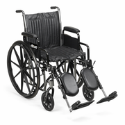 Silver Sport 2 Wheelchair 18" swing Away Elevating Legrest