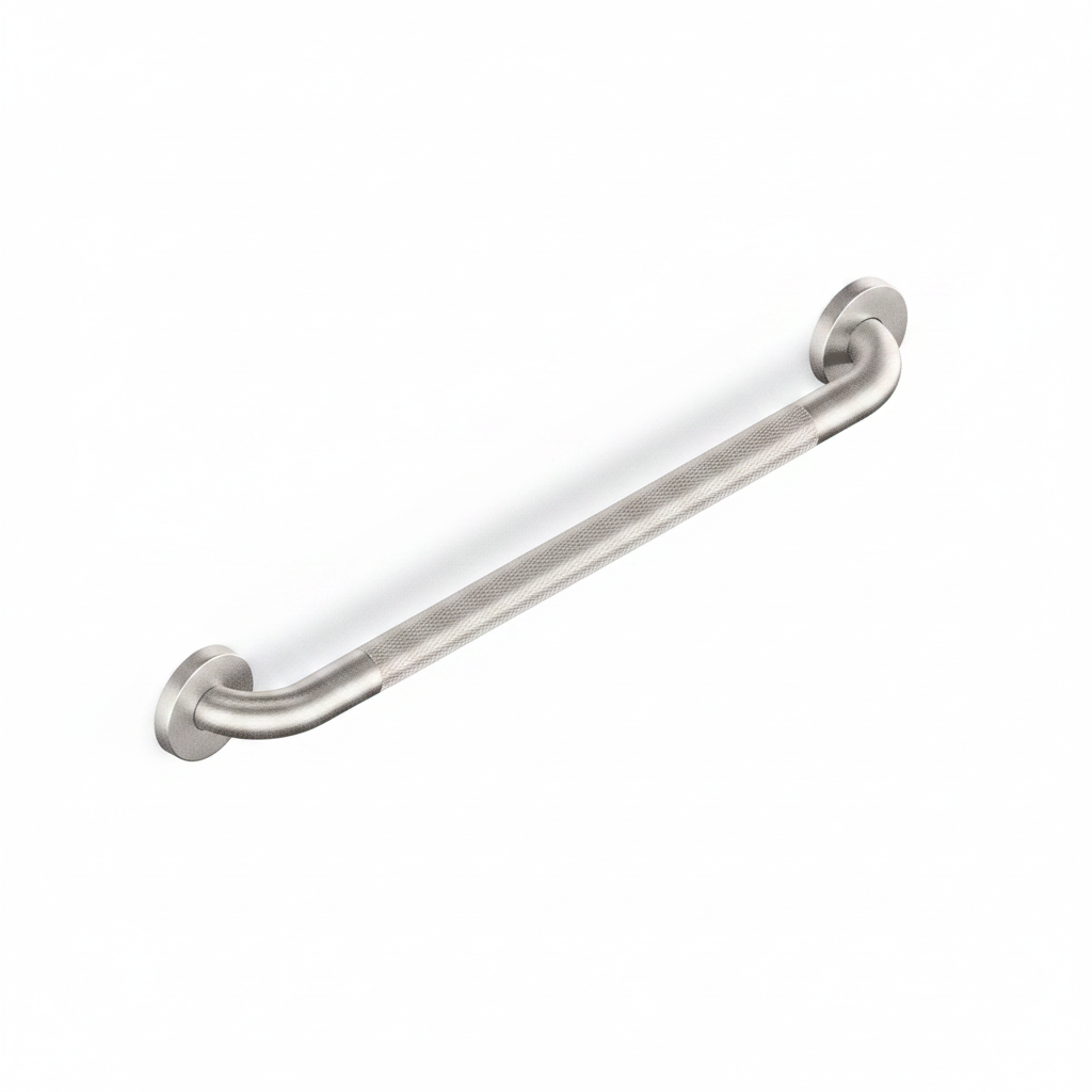 Health Craft 24-Inch Easy Mount Grab Bar Brushed