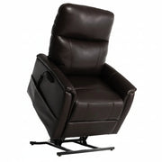 Pride Genesis LC-150 Power Lift Recliner Lexis Chestnut Vinyl Medium