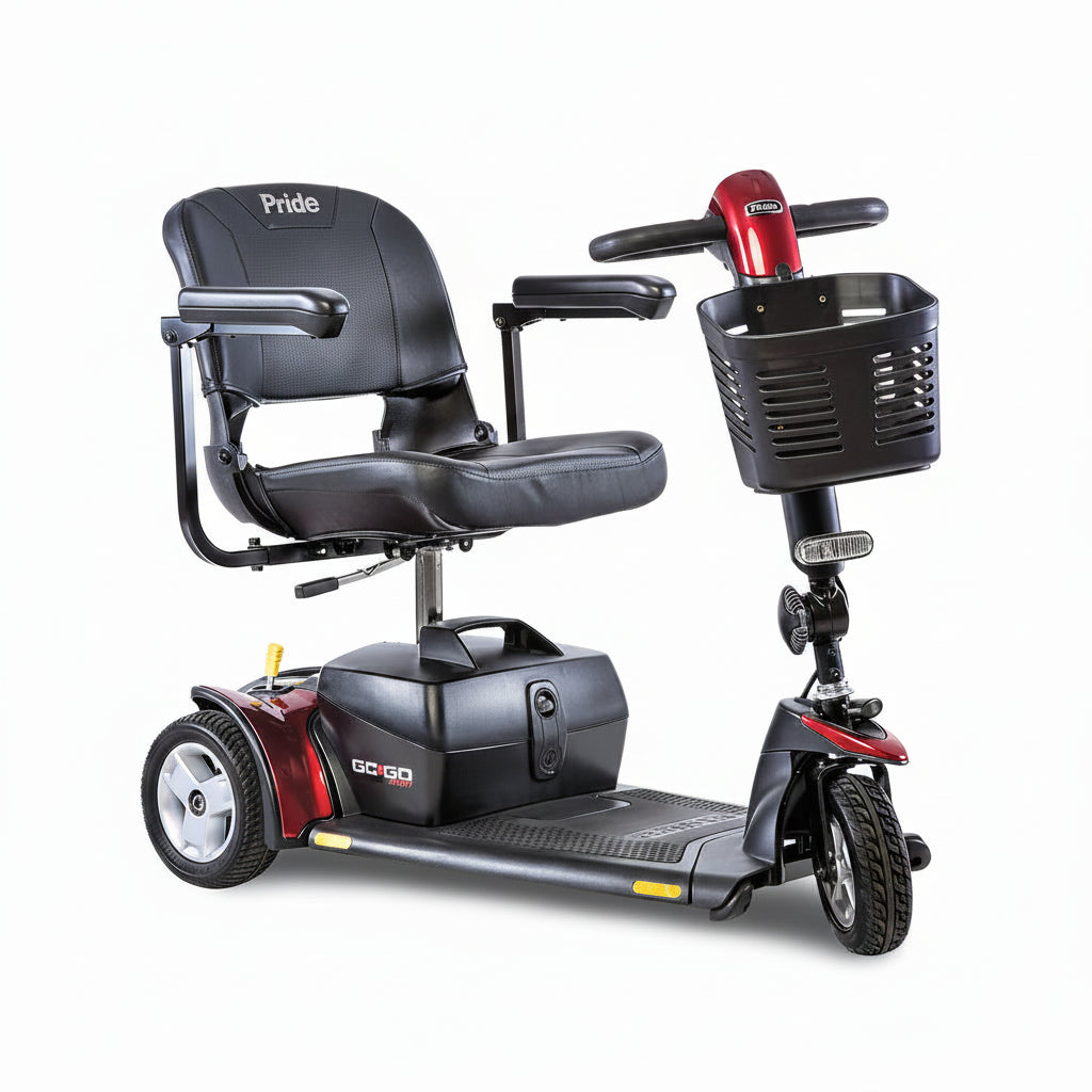 Pride GO-GO Sport 3 wheeled mobility Scooter