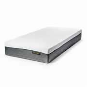 Mattress with 'Harmony' branding on a white background