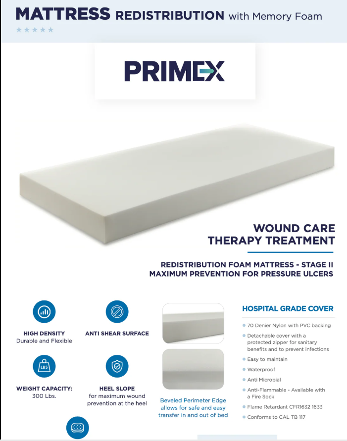 Human Care Primex Mattress - Rental