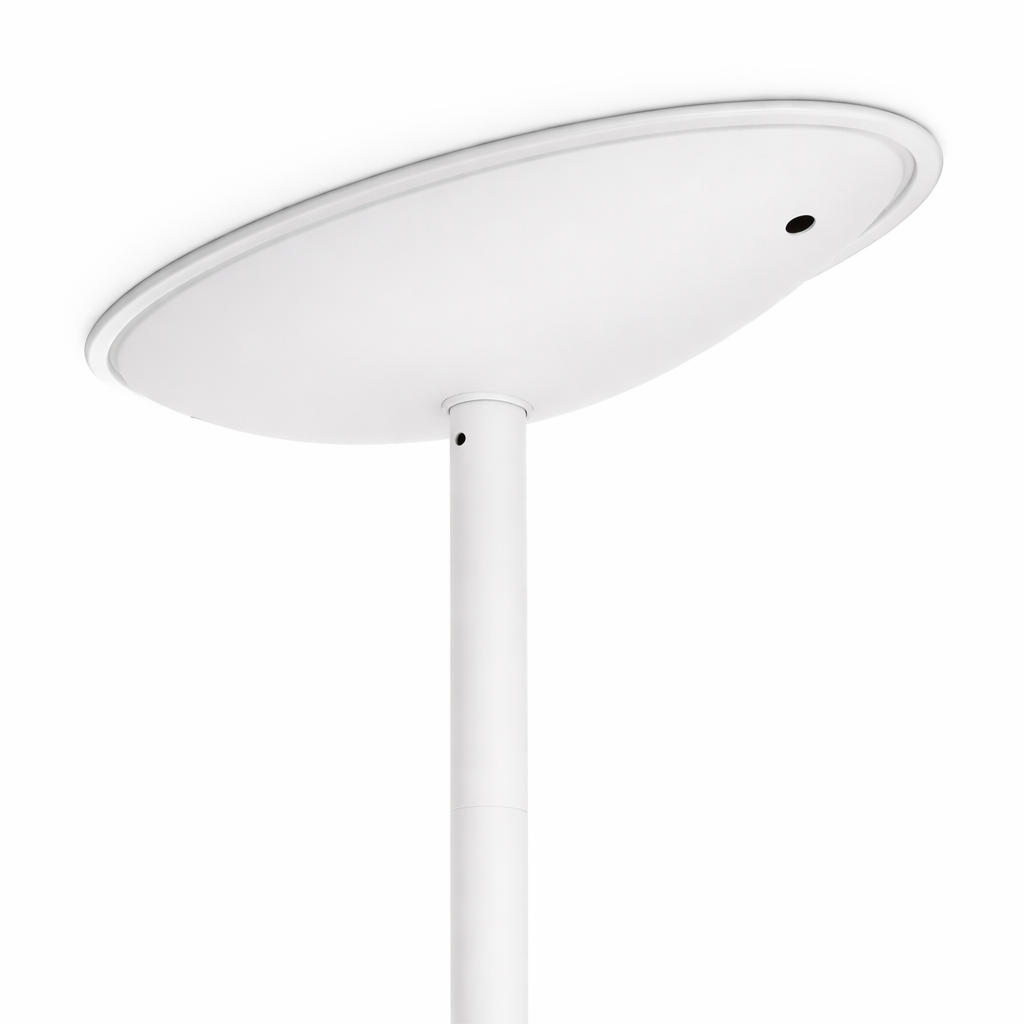 U Pole top part for ceiling on a white background