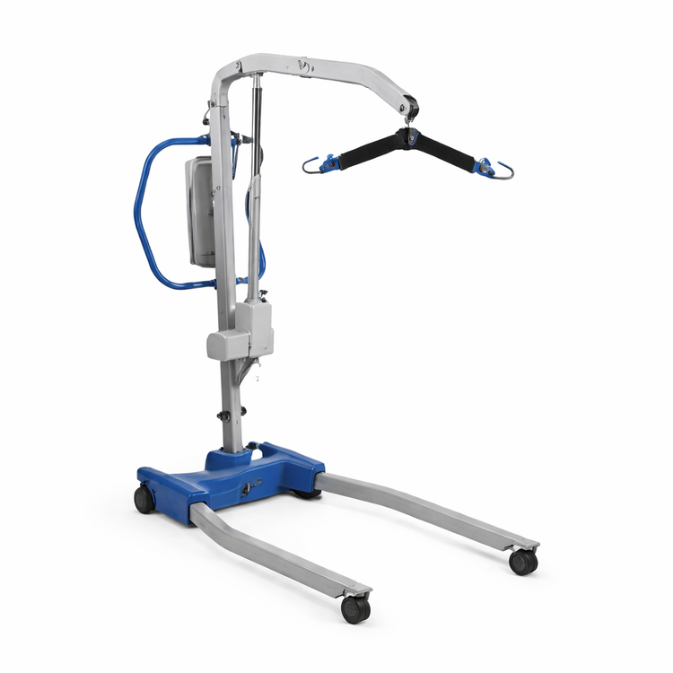 Medical patient lift on a white background