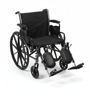 Cruiser III Wheelchair 18" Elevating Legrest Black