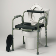 Padded Folding Commode Chair