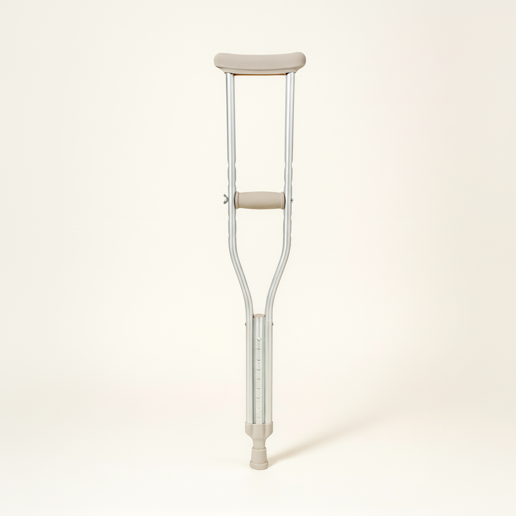 Pushbutton Crutch-Medium