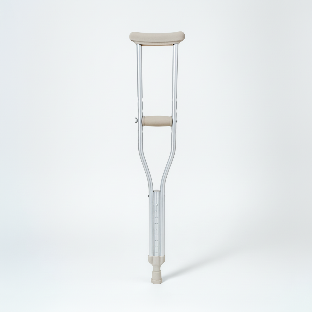 Pushbutton Crutch-Medium