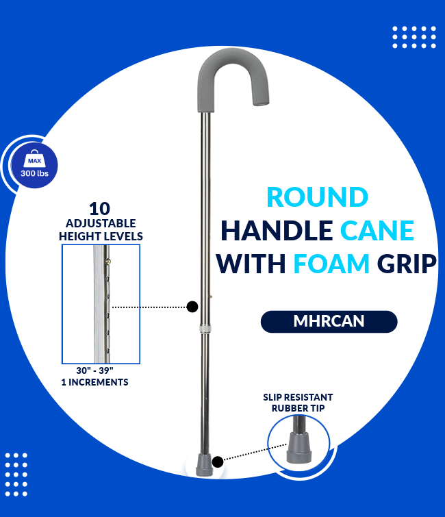 Round Handle Cane