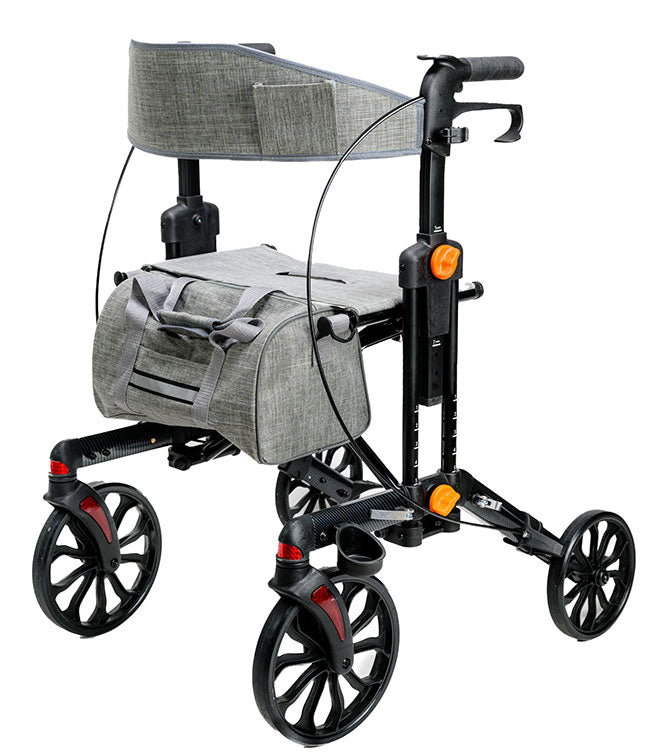 Stride 3 In 1 Rollator - Black and Grey