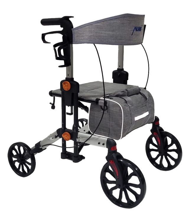Stride 3 In 1 Rollator - Black and Grey