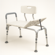Transfer Bath Bench With Curtain Control
