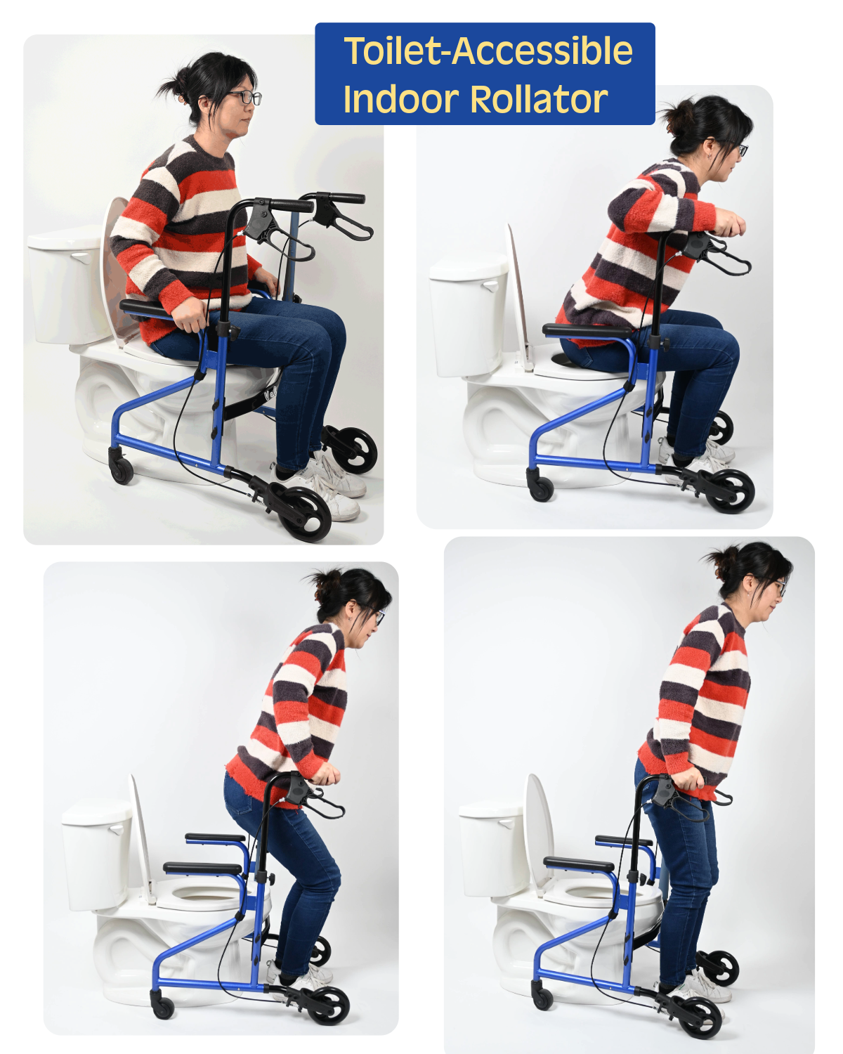 Valet Indoor Rollator With Trey
