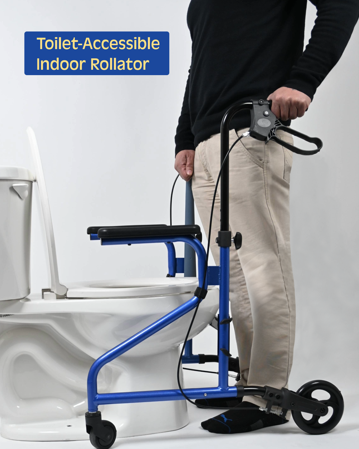 Valet Indoor Rollator With Trey