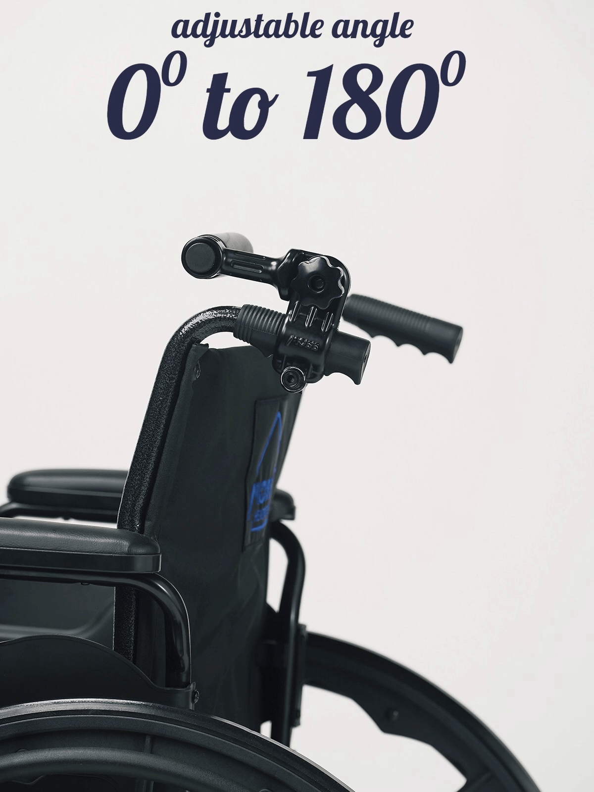 Pushpal Adjustable Extended Support Handle for Wheelchairs, Transport Chairs & Rollators