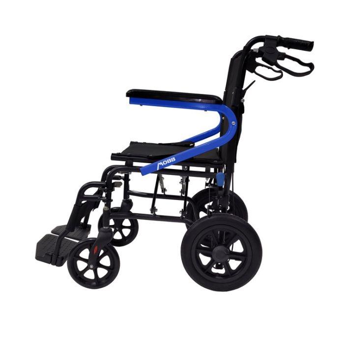 Mobb Lightweight Transport Chair W 12" Wheel Blue - Rental