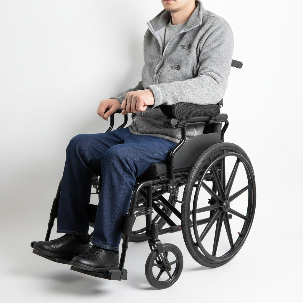 Universal Gel Armrest Pad For Wheelchairs and Transport Chairs