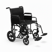 Heavy Duty Transport Chair 22"