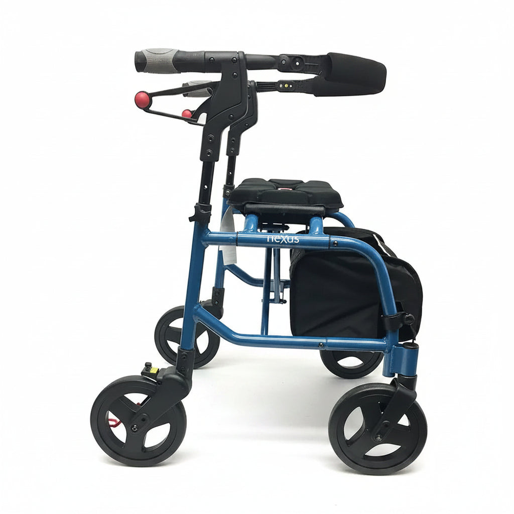Nexus 3 Low 22" Rollator Blue