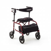 Nexus 3 Low 22" Rollator Burgundy