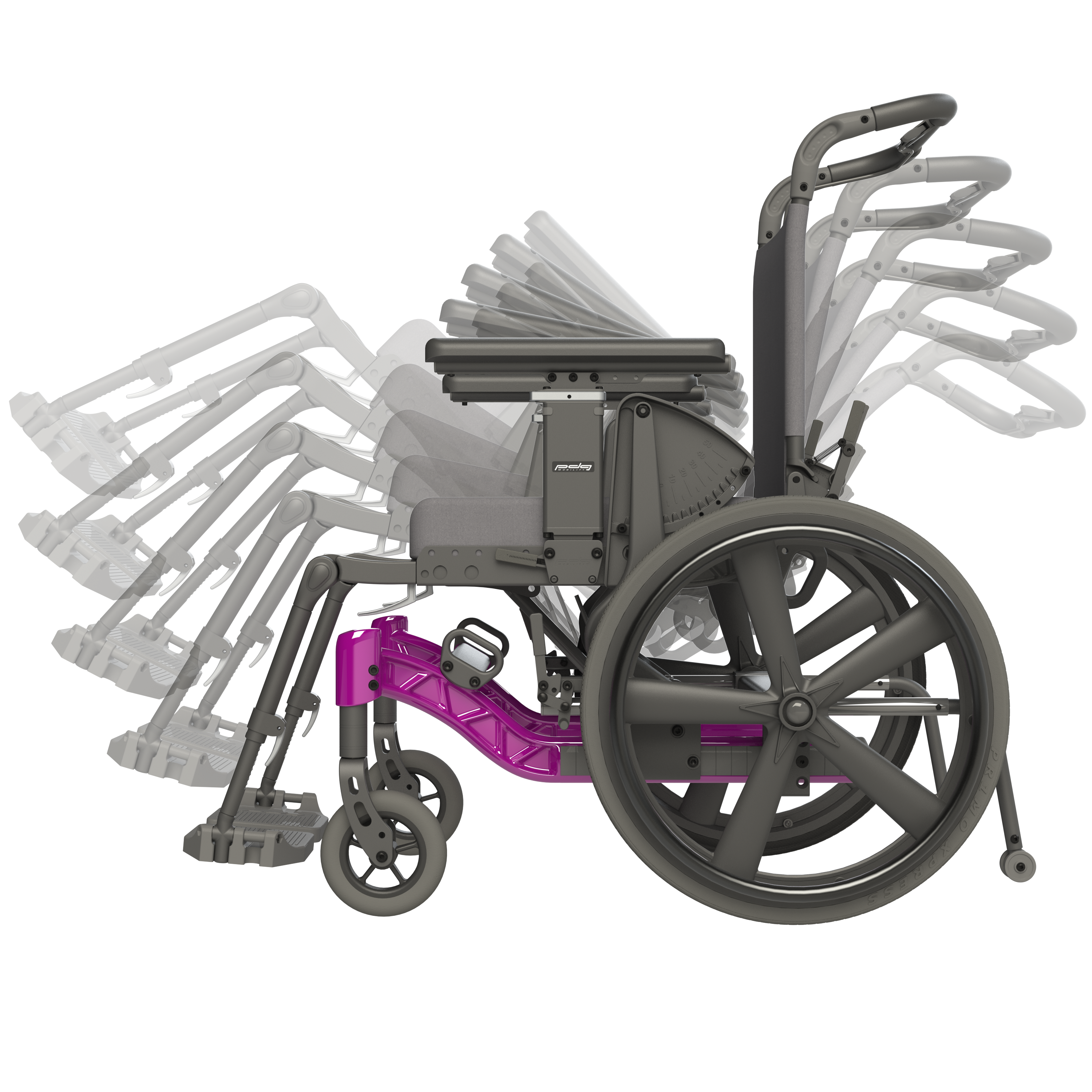 Fuze T50 Manual Tilt Wheelchair