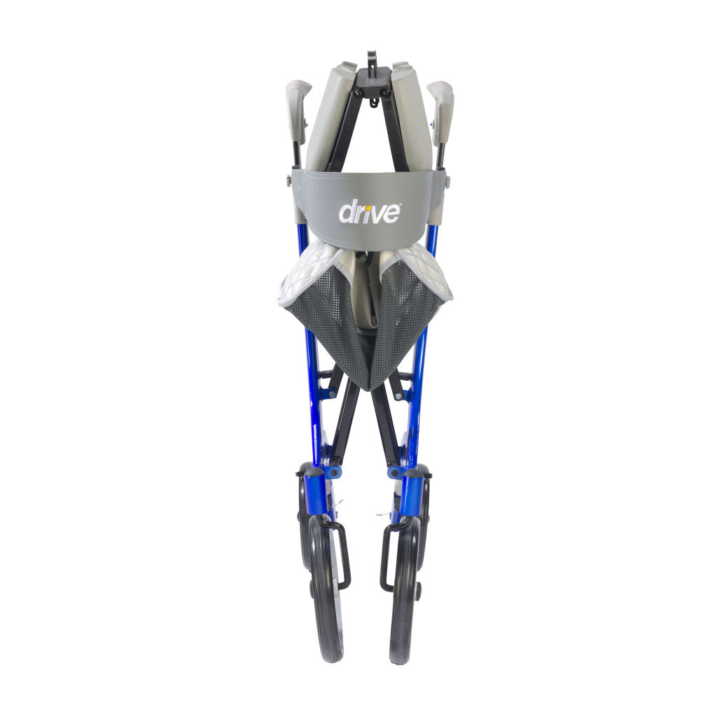 Drive Nitro DLX Rollator Euro Style Design Sleek Blue