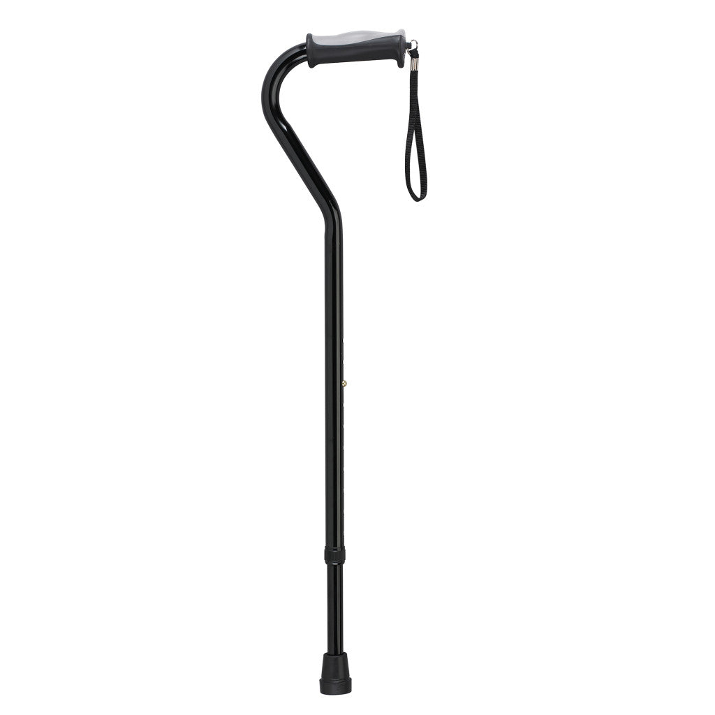 Gel Grip Aluminum Offset Cane Height Adjustable