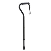 Gel Grip Aluminum Offset Cane Height Adjustable