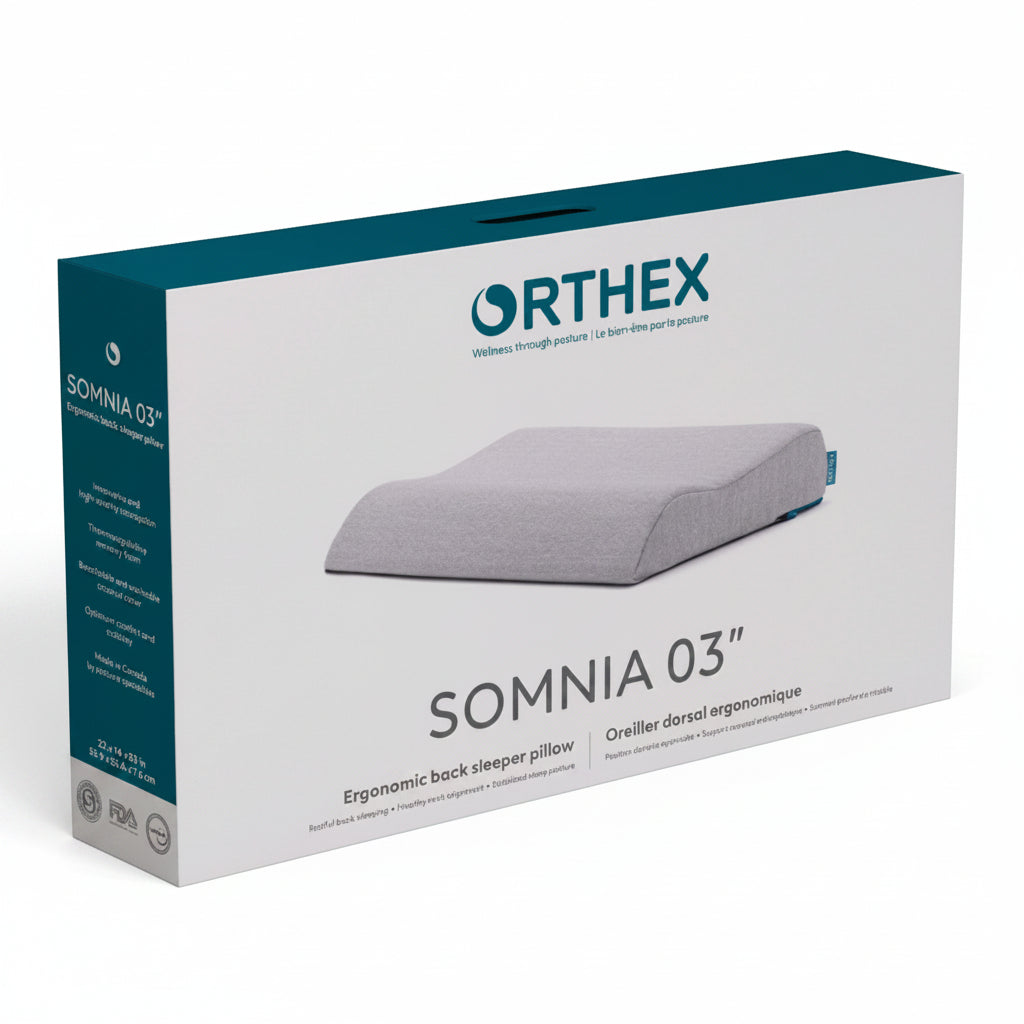 Orthex Somnia 03" Back Sleeper Posture Pillow