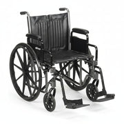 Silver Sport 2 Wheelchair 18" swing Away Footrest - Rental