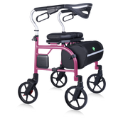 Trillium Mini Rollator Pink
